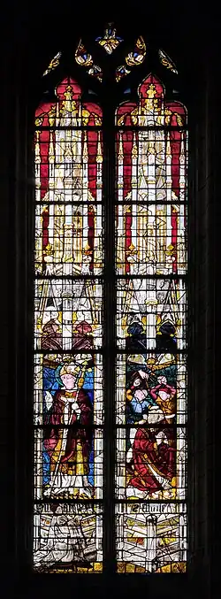 Saint Martin et la Lapidation de Saint Étienne (16e&nbsp;siècle)