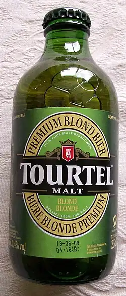 Bouteille Tourtel.