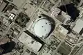 Image satellite du Toyota Center en construction