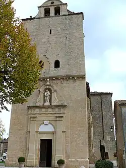 La façade occidentale.