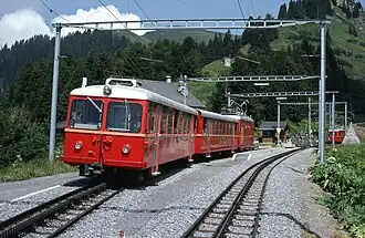 Chemin de fer Bex-Villars-Bretaye.