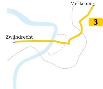 Voir la carte de la ligne.