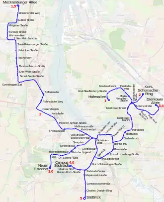 Image illustrative de l’article Tramway de Rostock