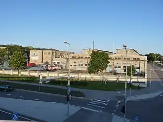 Vana-Lõuna tänav 41, dépôt de tramway. Fin de la rue.