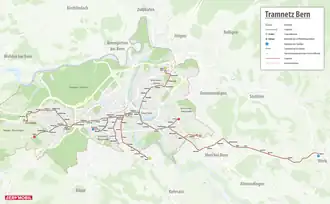 Image illustrative de l’article Tramway de Berne