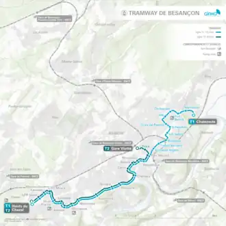 Image illustrative de l’article Tramway de Besançon