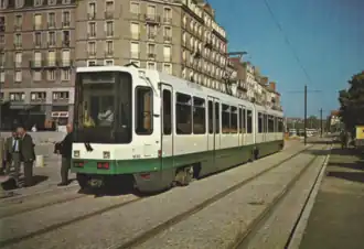 Rame 001 en essais en 1984