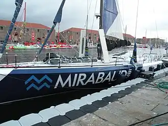 Mirabaud au Havre avant le départ