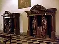 Confessionnaux de l'basilique Saint-Servais, Maastricht (Daniël van Vlierden (en), c. 1700)