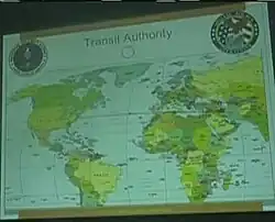 Upstream : carte du Transit Authority