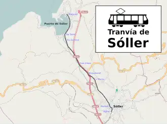 Image illustrative de l’article Tramway de Sóller