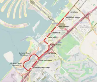 Image illustrative de l’article Tramway de Dubaï