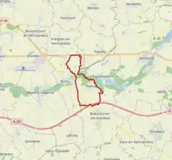 Avec les communes environnantes