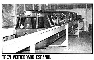 Le tren vertebrado de Las Palmas (1971).