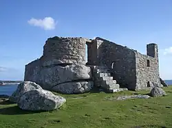 Le vieux blockhaus, Tresco.