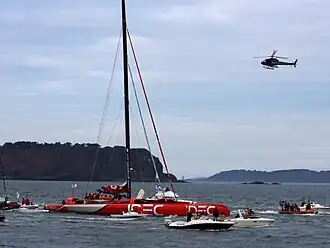 illustration de Idec (trimaran 2007)