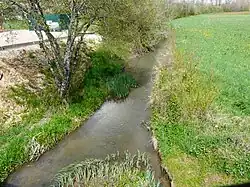 Le Trincou à Villars, en amont du pont de la RD 68