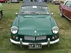 Photo de l'avant d'une Spitfire4