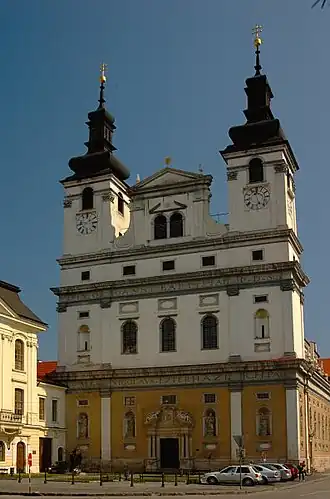 La cathédrale Saint-Jean-Baptiste, à Trnava.