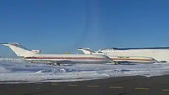 Boeing 727 à Trois-Rivières.