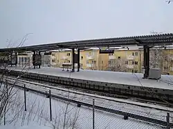 Station Abrahamsberg.