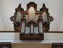 Orgue Johann Andreas Silbermann-Kern (1755), construit pour l'abbaye cistercienne de Pairis,.