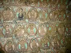 Fresques des Bouddhas