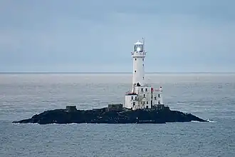 Phare de Tuskar Rock, en mer Celtique
