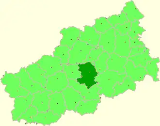 Localisation de Raïon de Torjok