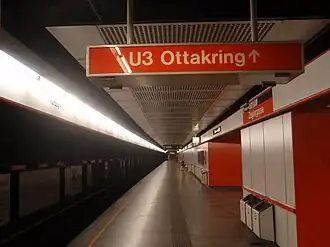 Plateforme de la station.