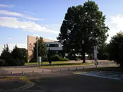 Le bâtiment de la Présidence.