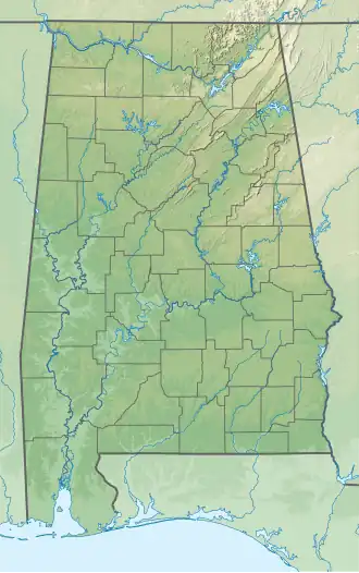 (Voir situation sur carte : Alabama)