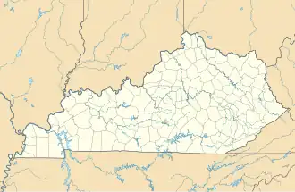(Voir situation sur carte : Kentucky)