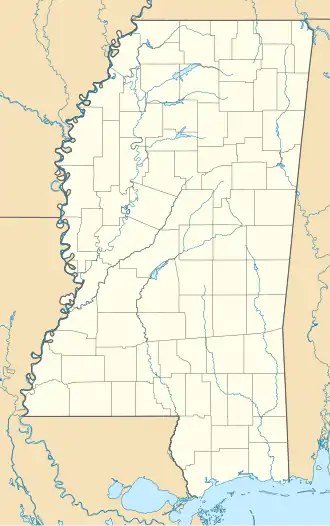 (Voir situation sur carte : Mississippi)