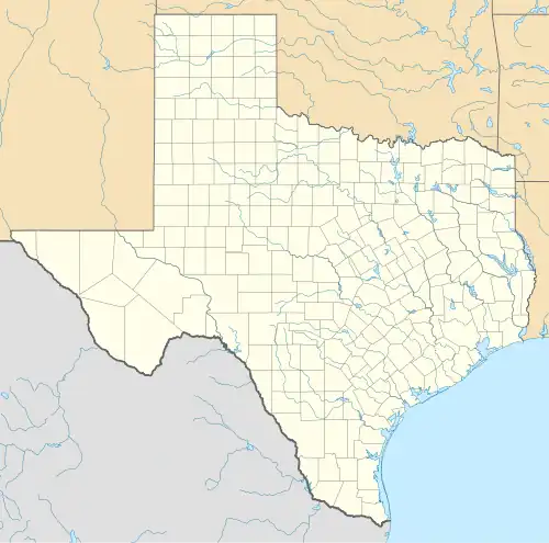 Voir sur la carte administrative du Texas