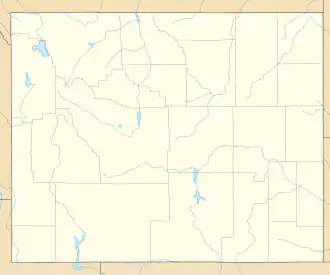 (Voir situation sur carte : Wyoming)