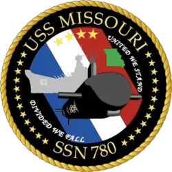 Armes de l'USS Missouri (SSN-780)