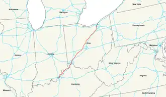 Image illustrative de l’article U.S. Route 42