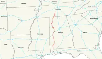 Image illustrative de l’article U.S. Route 43