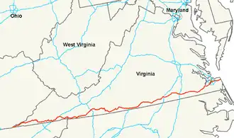 Image illustrative de l’article U.S. Route 58