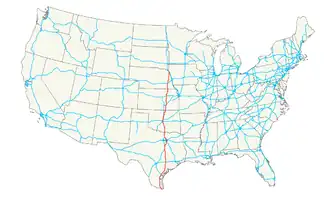 Image illustrative de l’article U.S. Route 77