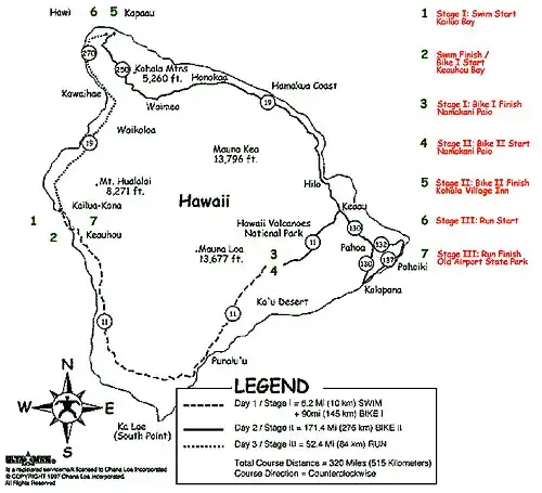 carte en noir et blanc d'un parcours sportif