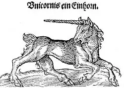 Estampe de licorne
