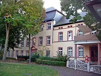 Aile Est vue du parc