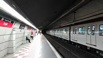 Image illustrative de l’article Urgell (métro de Barcelone)