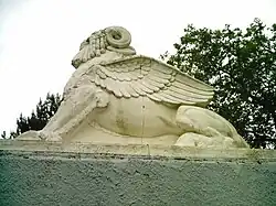 Sphinx du parc de la Tête d'Or à Lyon