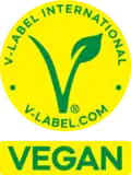 V-Label version végane depuis 2023.
