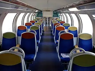 Salle haute d'une VB 2N rénovée.