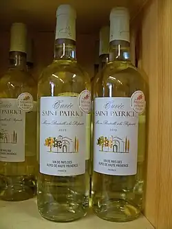 Vin de pays des Alpes-de-Haute-Provence blanc