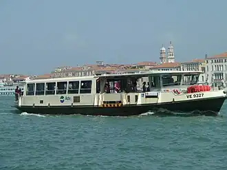 Image illustrative de l’article Lignes de vaporetti à Venise